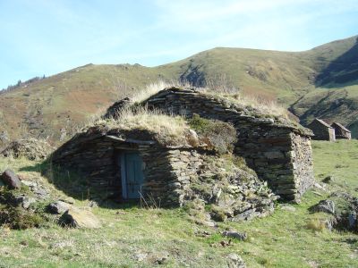 Cabane en pierre sèche- site de Goutets