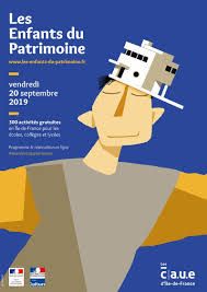 AFFICHE JOURNEE ENFANTS DU PATRIMOINE