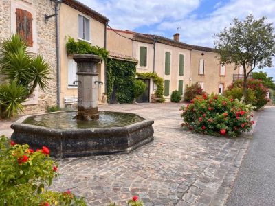 Fontaine fleurie_aménagement de l'espace public