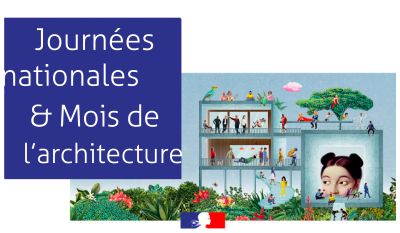 Affiche JNA - Mois de l'architecture 2022