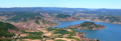 Lac du Salagou. Crédit photo : CAUE 34