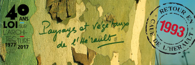 Paysages et végétaux de l'Hérault - chronique 40 ans des CAUE