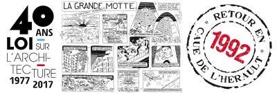 La Grande Motte Chronique 40 ans. Crédit : CAUE 34