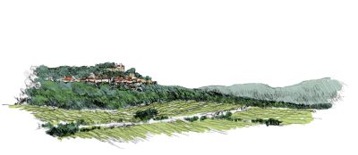 Silhouette de Roquessels. Crédit : Serena Palazzi / CAUE 34