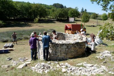 Formation action au système constructif traditionnel en pierres sèches