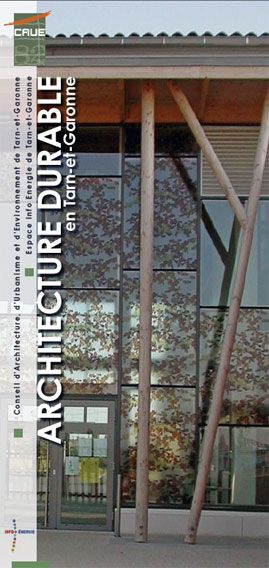Couverture de la plaquette Architecture durable en