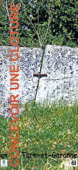 Couverture de la plaquette Construire une clôture
