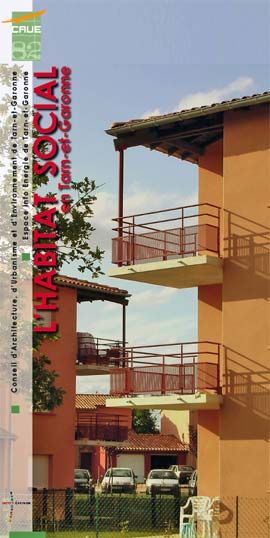 Couverture de la plaquette L'habitat social en Tar