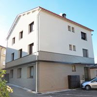 Vaïssac, vue générale du bâtiment après rénovation