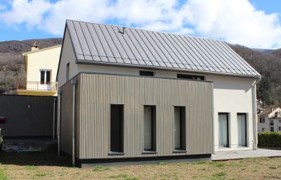 façade sur jardin