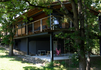 Maison dans la pente Luis Acedo Architecte
