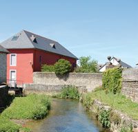 façade au coeur du village