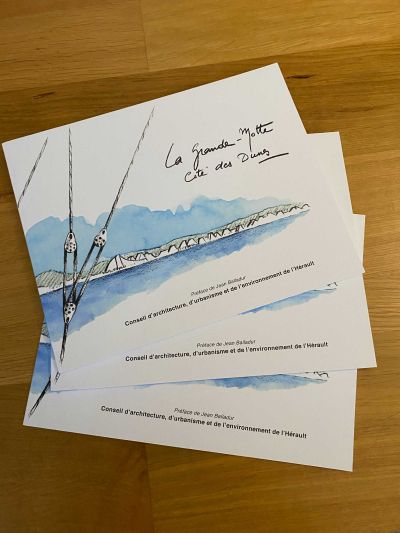"La Grande-Motte, cité des dunes", Odile Besème, Frédéric Hébraud, sept. 2025, 52 pages.