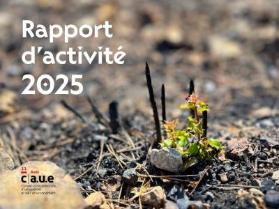 Couverture du rapport d'activité 2025