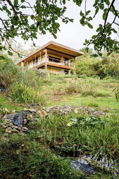 Maison dans la pente Carole Halais architecte