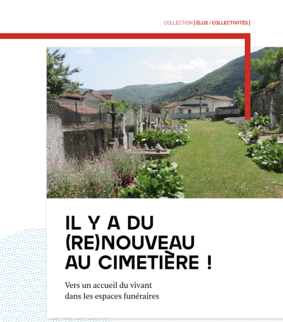 Couverture Guide Il y a du (re)nouveau au cimetière !