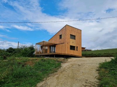 Vue de la maison - Architecte : COSMA Architecte