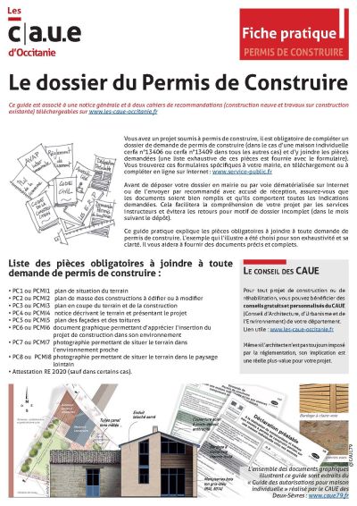 page de garde permis de construire