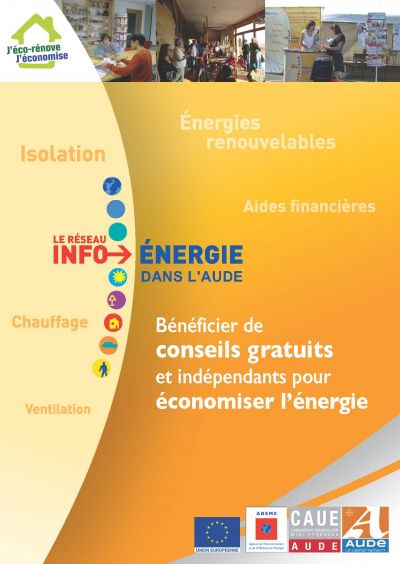 Bilan d&#039;activités 2015 de l&#039;Espace Info Énergie du CAUE de l&#039;Aude