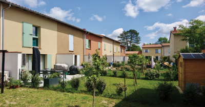 Opération de maisons mitoyennes côté jardin